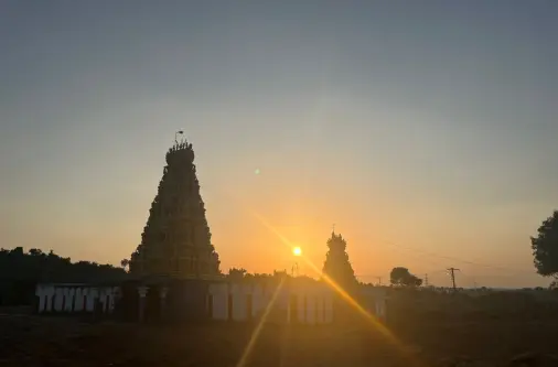 Lakshmi Narasimha Temple — a short distance from Lakeview Farmland, Denkanikottai